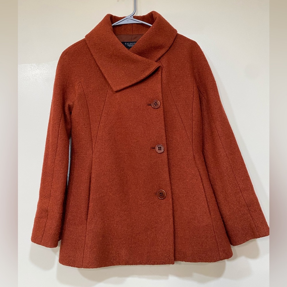Talbots pea coat size 2P